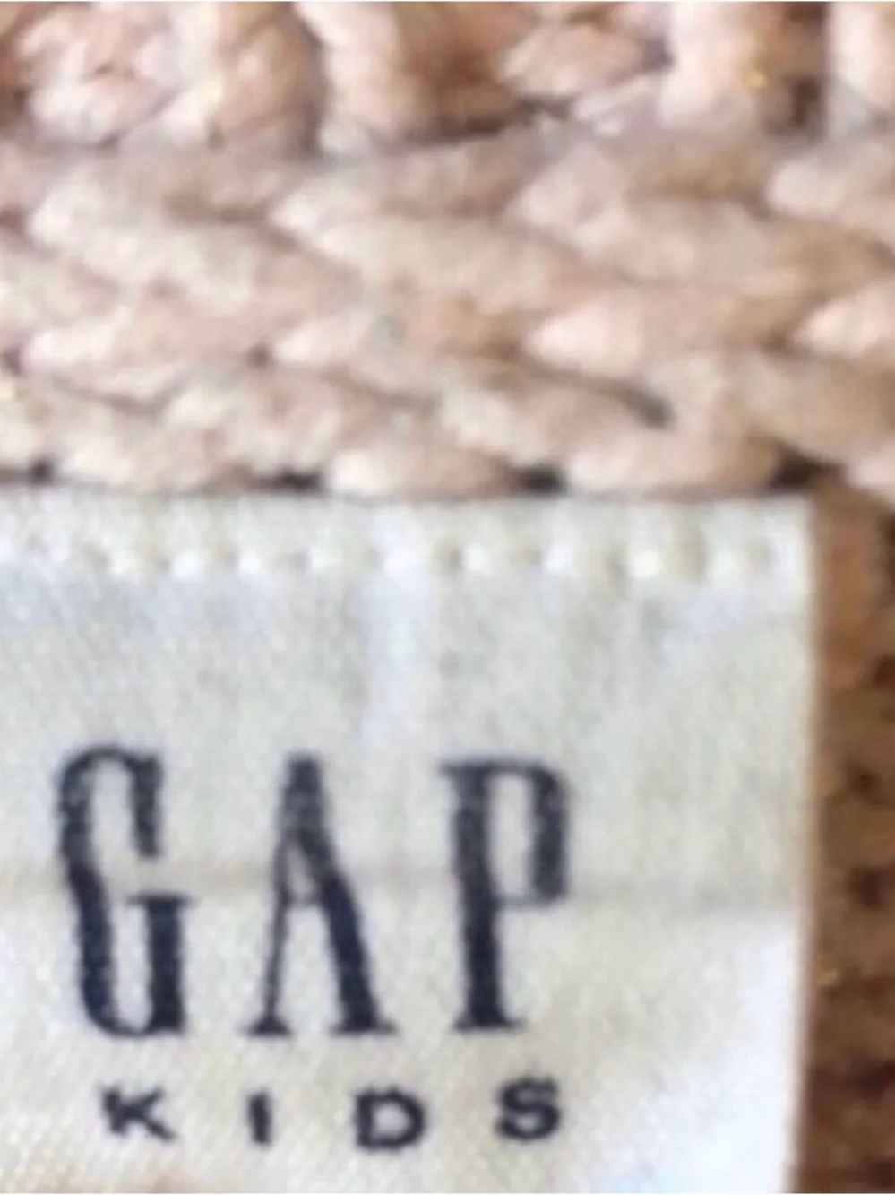 Gap Sweater Kids Pink & Golden Sparkles Crew Neck Preppy Knit Sweater Girls M